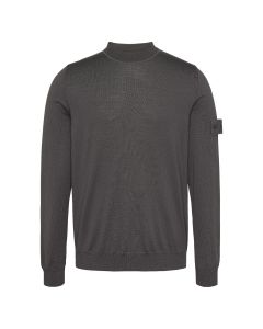 Stone Island Crew Neck ghost anthra 