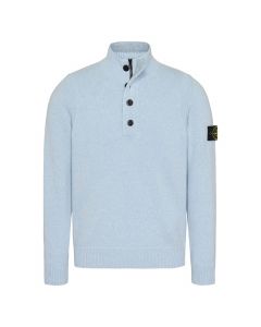 Stone Island LS Polo light blue 