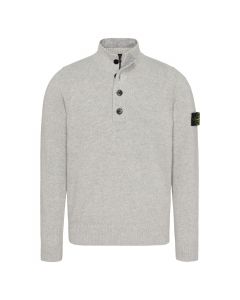 Stone Island LS Polo light grey