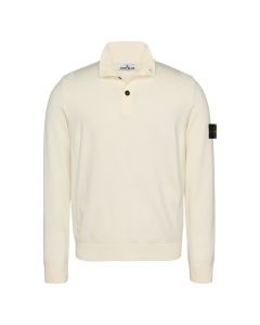 Stone Island airwool LS Polo ecru 