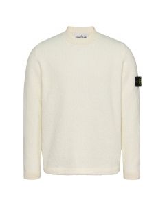 Stone Island Crew neck ecru 
