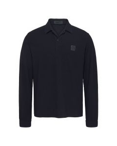 Stone Island LS Polo Ghost navy blue