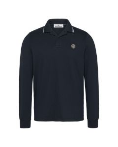 Stone Island LS Polo navy blue 