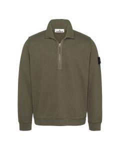 Stone Island LS Polo military green