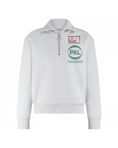 Pal half zip grey