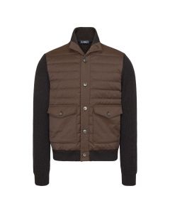 Herno Men's knitted jacket brown