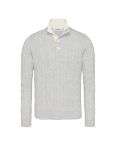 Gran Sasso button mock kabel light grey
