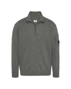 C.P. Company half zip anthra.