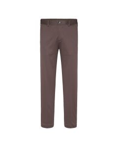 Valanza supima heavy tapered trouser brown