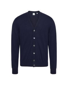Aspesi cardigan wol/cashmere l marine
