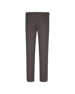 Wahts broek Brett stretch wool travel d.brown