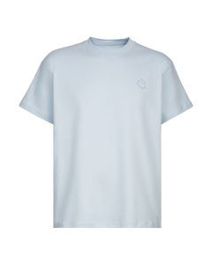 Flaneur rubber blossom T-shirt light blue