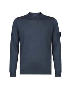Stone Island Ghost Crewneck steel blue