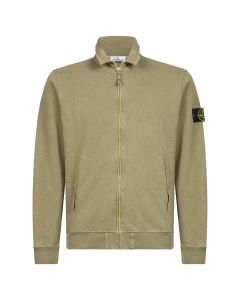 Stone Island Zip up cardigan military green