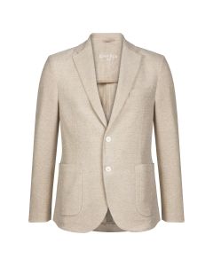 Circolo colbert linnen/cotton beige melange