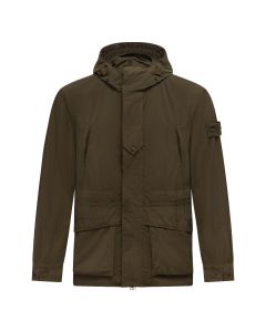 Stone Island short Ghost parka military green