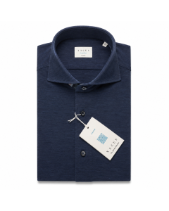 Xacus Active shirt melange dark blue