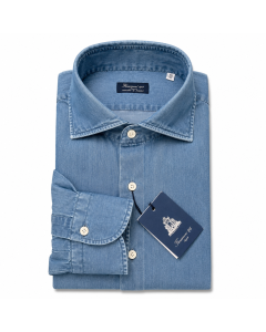 Finamore Camicia chambray