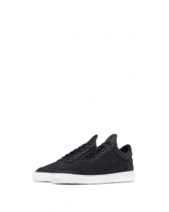 Filling Pieces Low top ghost matt nubuck black