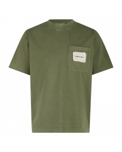 Bram's Fruit chest pocket washed olive