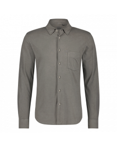 Aspesi, soft stretch shirt carbon