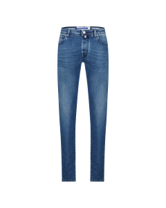 Jacob Cohen J622/Nikck s slimfit zwart padge