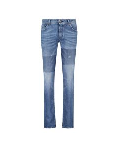 Jacob Cohen heren jeans J622 slim wash 2 midden bl