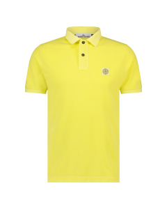 Stone Island heren polo korte mouw lemon