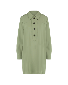 Ottod'Ame jurk blouse groen