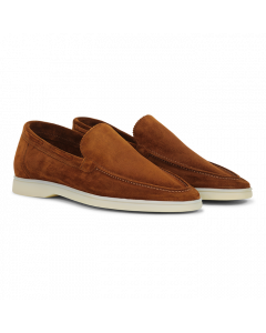 Aurelien heren Yacht loafers cinnamon