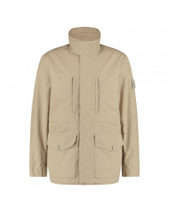 Stone Island heren giubbotto ghost nastrato beige