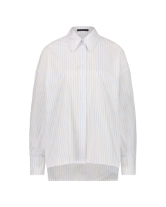 Drykorn blouse Asami blauw wit stripe