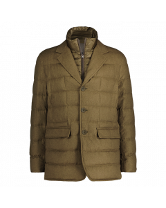 Herno heren jas blazer cashmere seta