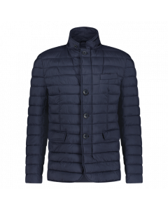Herno woven jacket dark navy