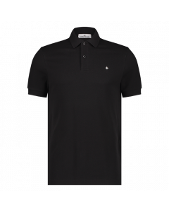 Stone Island heren polo black