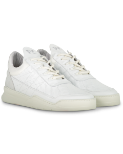 Filling Pieces heren low top bianco perfor off whi