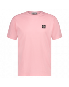 Stone Island heren t-shirt pink