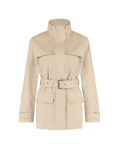 Woolrich dames jas Havice field jacket beige