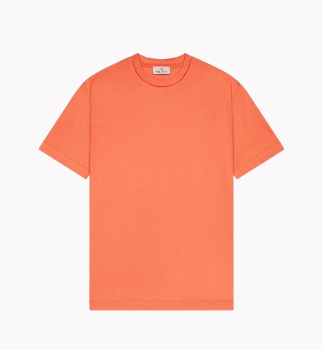 Valenza heren T shirt supima cott oranje