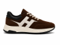 Hogan hyperlight suede brown, white H