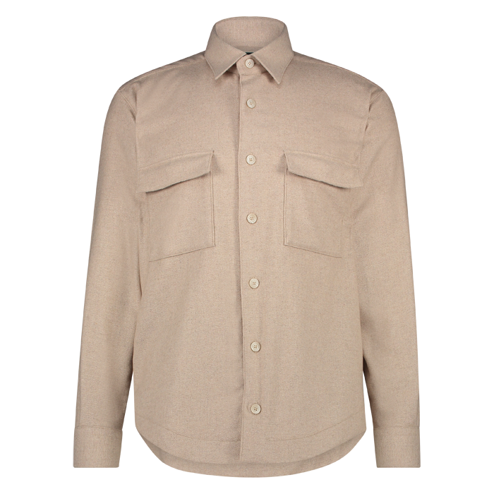Xacus overshirt wohl beige