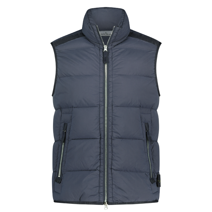 Stone Island heren jas giubbotto vera piuma navy b