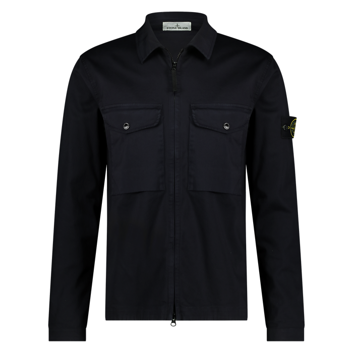 Stone Island heren overshirt navy blue