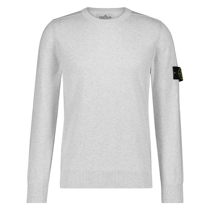 Stone Island heren sweater melange grey