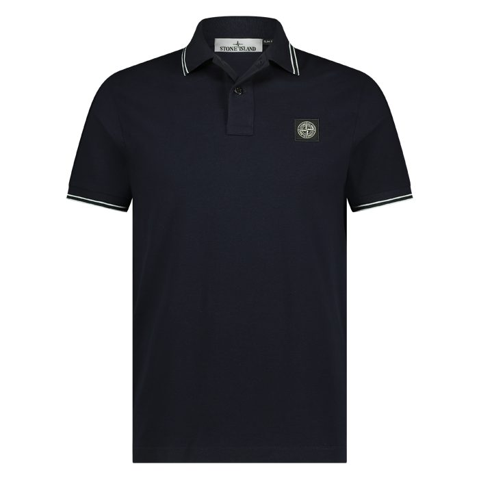 Stone Island heren polo navy blue