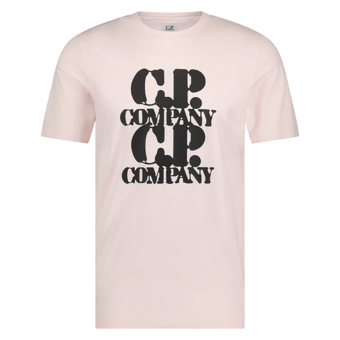 C.P.Company T-shirt print heavenly pink