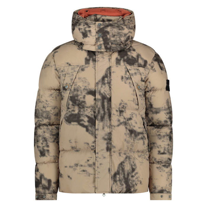 Giubbotto therm vera piuma dove grey