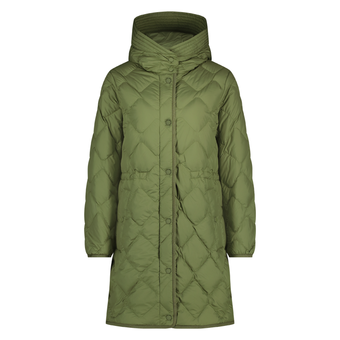 Woolrich dames heritage parka loden green