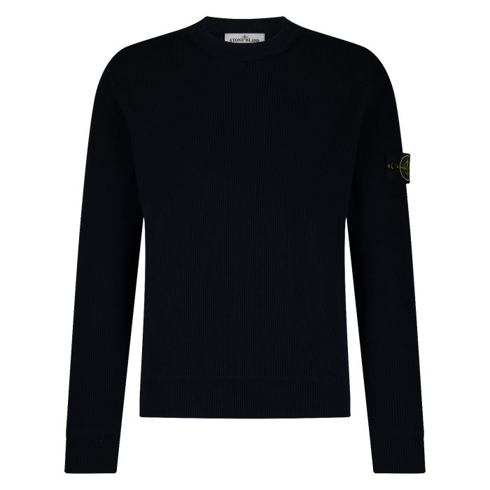 Stone Island crew neck navy blue