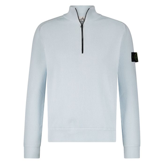 Stone Island LS polo sky blue